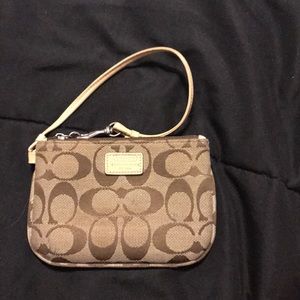 Coach wristlet